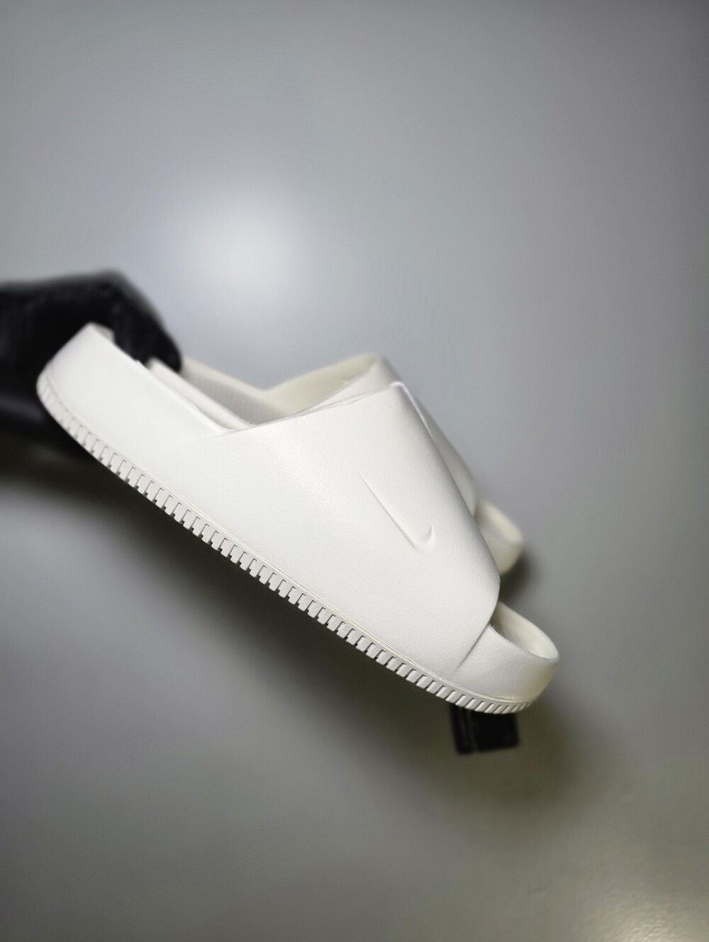 Nike Calm Slide Sail White Womens Size 11 Mens 9.5 Sandals DX4816-100 NIB NWB